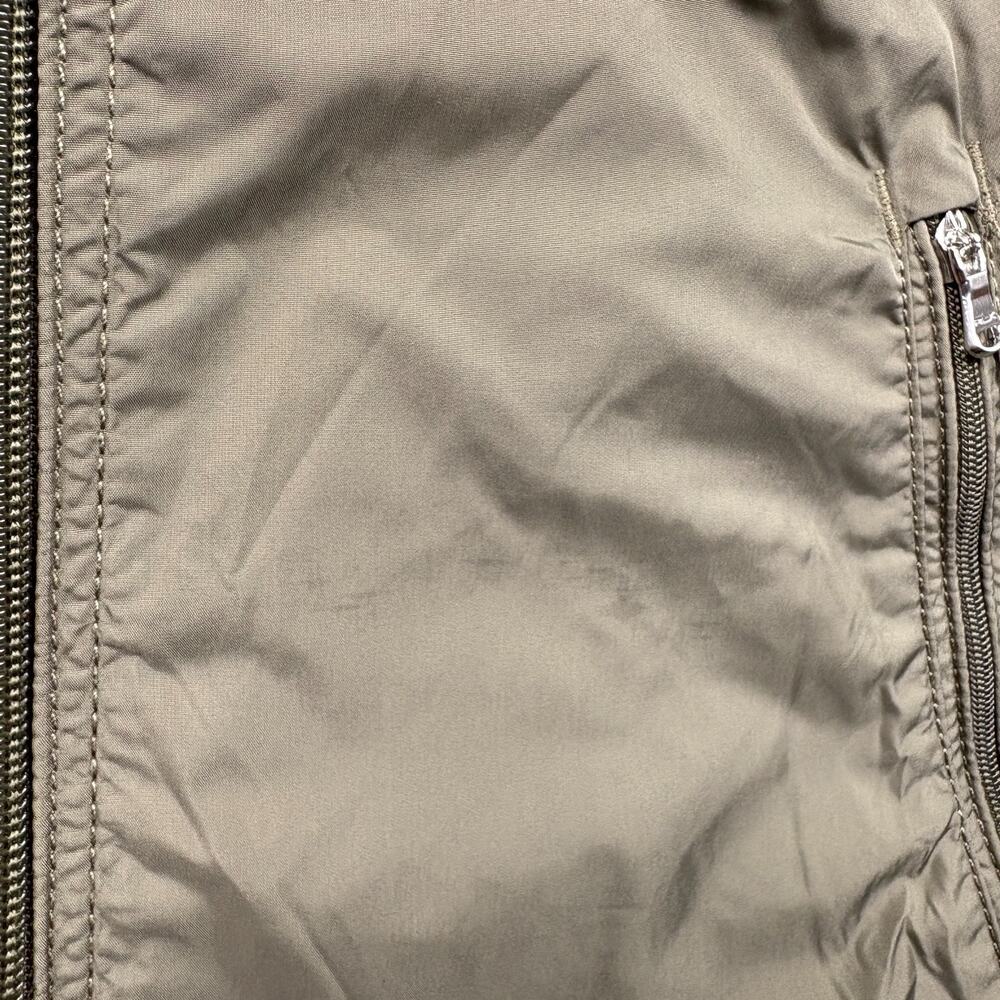 RLX Ralph Lauren Vest Womens Medium Green Full Zip Nylon Softshell Outerwear - Picture 14 of 15